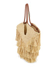 Zimmermann Zimmermann Goldentime medium raffia tote bag