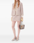 Valentino Valentino Ribbon Tweed Skirt