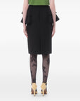 Valentino Valentino Crepe Couture midi skirt