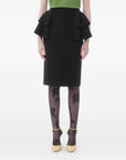 Valentino Valentino Crepe Couture midi skirt