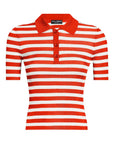 Dolce & Gabbana Dolce & Gabbana Striped Polo Top