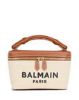 Balmain Balmain B-Army canvas vanity case