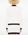 Balmain Balmain Two-tone cardigan