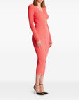 Balmain Balmain Long-sleeved twisted knit cardigan