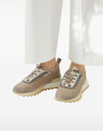 Brunello Cucinelli Brunello Cucinelli Runners in techno fabric and suede