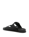 Jimmy Choo Jimmy Choo Fayence Sandal Low leather sandals with pearls
