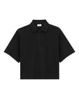Saint Laurent Saint Laurent Cassandre piqué polo shirt