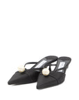 Jimmy Choo Jimmy Choo 50mm Sana pearl-embellished mules