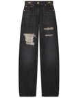 Versace Versace Metal Mesh Regular-Fit Jeans