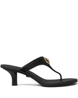 Versace Versace Alia 55mm rubber flip-flop sandals