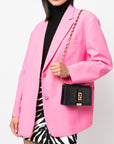 Versace Versace Greca Goddess mini leather crossbody bag