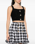 Balmain Balmain Black Sleeveless Tops