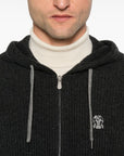 Brunello Cucinelli Brunello Cucinelli Zip-up hooded cardigan