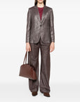 Brunello Cucinelli Brunello Cucinelli Metallic single-breasted blazer