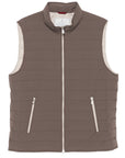 Brunello Cucinelli Brunello Cucinelli Quilted zip-front vest