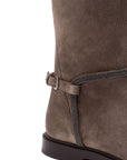 Brunello Cucinelli Brunello Cucinelli Suede buckled boots