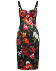 Dolce & Gabbana Dolce & Gabbana Flower print satin dress