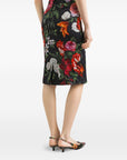 Dolce & Gabbana Dolce & Gabbana Flower print satin dress