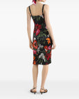 Dolce & Gabbana Dolce & Gabbana Flower print satin dress