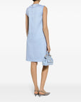 Dolce & Gabbana Dolce & Gabbana Sleeveless raschel tweed dress with DG logo