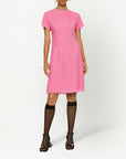 Dolce & Gabbana Dolce & Gabbana Rachel tweed calf-length dress with DG logo