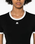 Courreges Pre COURREGES PRE T-shirts and Polos Black