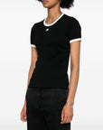 Courreges Pre COURREGES PRE T-shirts and Polos Black