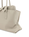 The Attico The Attico La Passeggiata Leather Shoulder Bag