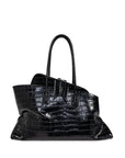 The Attico The Attico crocodile-effect tote bag