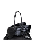 The Attico The Attico crocodile-effect tote bag