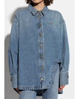 The Attico The Attico Shirts Clear Blue