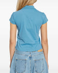 The Attico The Attico T-shirts and Polos Clear Blue