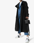 Valentino Garavani Valentino Garavani VL7N Low-Top Sneaker In Calfskin, Mesh Fabric And Ribbons