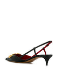 Valentino Garavani Valentino Garavani Vlogo Signature Slingback Décolleté In Calfskin 40mm