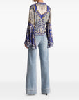 Alice + Olivia Alice + Olivia Shirts Purple