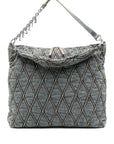 Diesel Diesel quilted chain-embellished shoulder bag