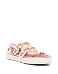 Valentino Garavani Valentino Garavani Jewel-embellished buckle sneakers