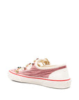 Valentino Garavani Valentino Garavani Jewel-embellished buckle sneakers