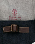 Brunello Cucinelli Brunello Cucinelli Logo-embroidered flat cap