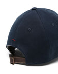 Brunello Cucinelli Brunello Cucinelli Suede baseball cap with embroidered logo
