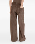 Brunello Cucinelli Brunello Cucinelli Wide leg cotton trousers