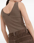 Brunello Cucinelli Brunello Cucinelli Wide leg cotton trousers