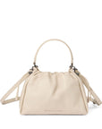 Brunello Cucinelli Brunello Cucinelli Mellow small bucket bag in soft leather with monili