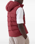 Brunello Cucinelli Brunello Cucinelli Bonded taffeta down vest with heat-bonded seams and detachable hood