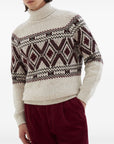 Brunello Cucinelli Brunello Cucinelli jacquard turtleneck sweater