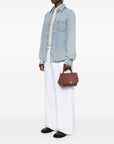 Zanellato Zanellato Postina Baby bag in red barbera nubuck leather