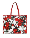 Dolce & Gabbana Dolce & Gabbana Large rose-print shoulder bag