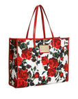 Dolce & Gabbana Dolce & Gabbana Large rose-print shoulder bag