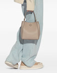 Tory Burch Tory Burch Mcgraw small leather bucket bag