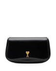 Ami Paris Ami Paris Glazed Leather Small Crossbody Paris Paris Bag